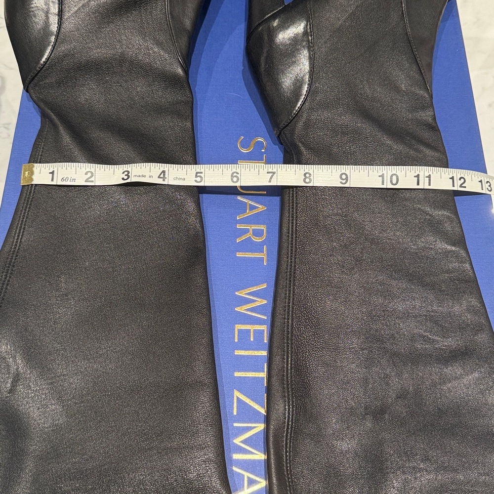 Stuart Weitzman Over the Knee leather boots - Picture 12 of 13